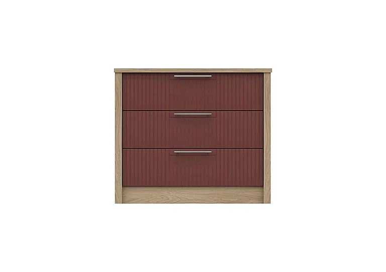 Chelsea 3 Drawer Chest with Silver Handles