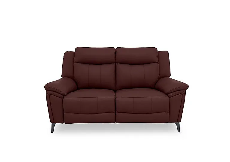 Panache Leather 2 Seater Power Recliner Sofa with Power Headrests