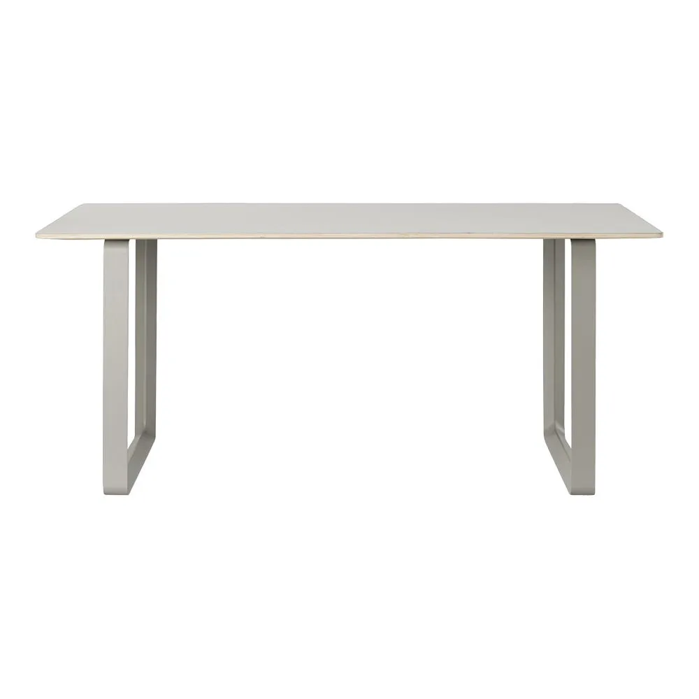 Muuto 70/70 Table 170 x 85cm in Grey with Grey Legs 2