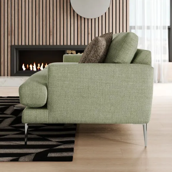 Lawson Chunky Tonal Weave 3 Seater Sofa 2