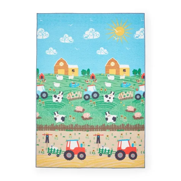 Catherine Lansfield Kids Farmyard Animals Rug 5
