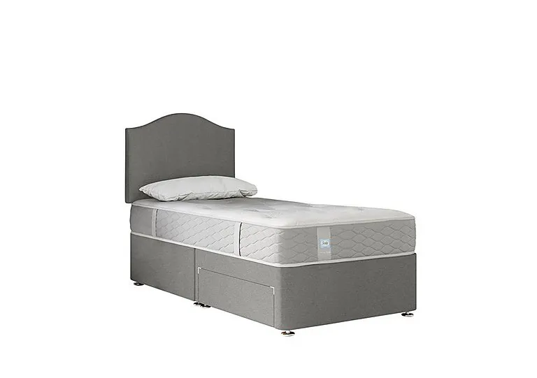 Mellbreak Divan Set - Single - Wool Silver Fox