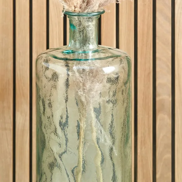 Clear Glass Bottle Vase 2