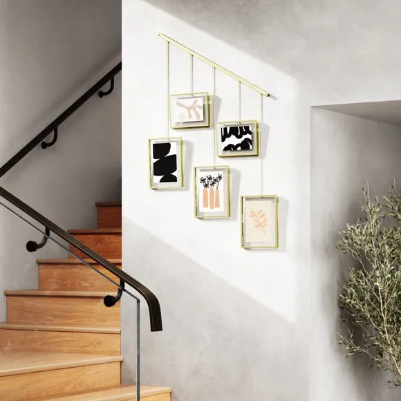 Umbra Set of 5 Exhibit Display Hanging Photo Frames 1