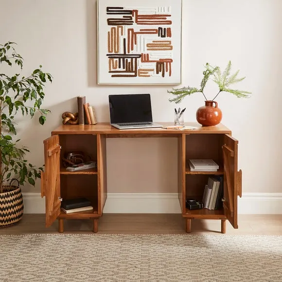 Khari Storage Desk, Mango Wood 2