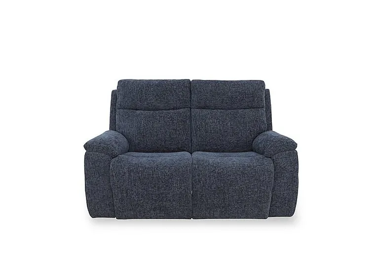 Aero Fabric 2 Seater Power Recliner Sofa with Power Headrests and Heated Seats - Hopsack Midnight