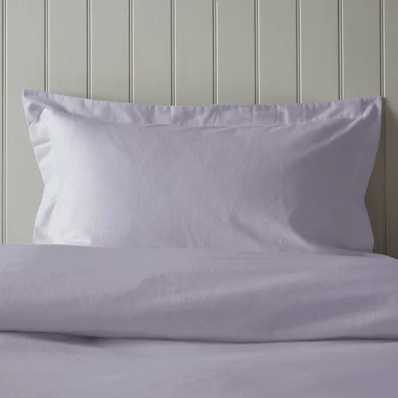 Soft & Cosy Luxury 100% Brushed Cotton Oxford Pillowcase 1