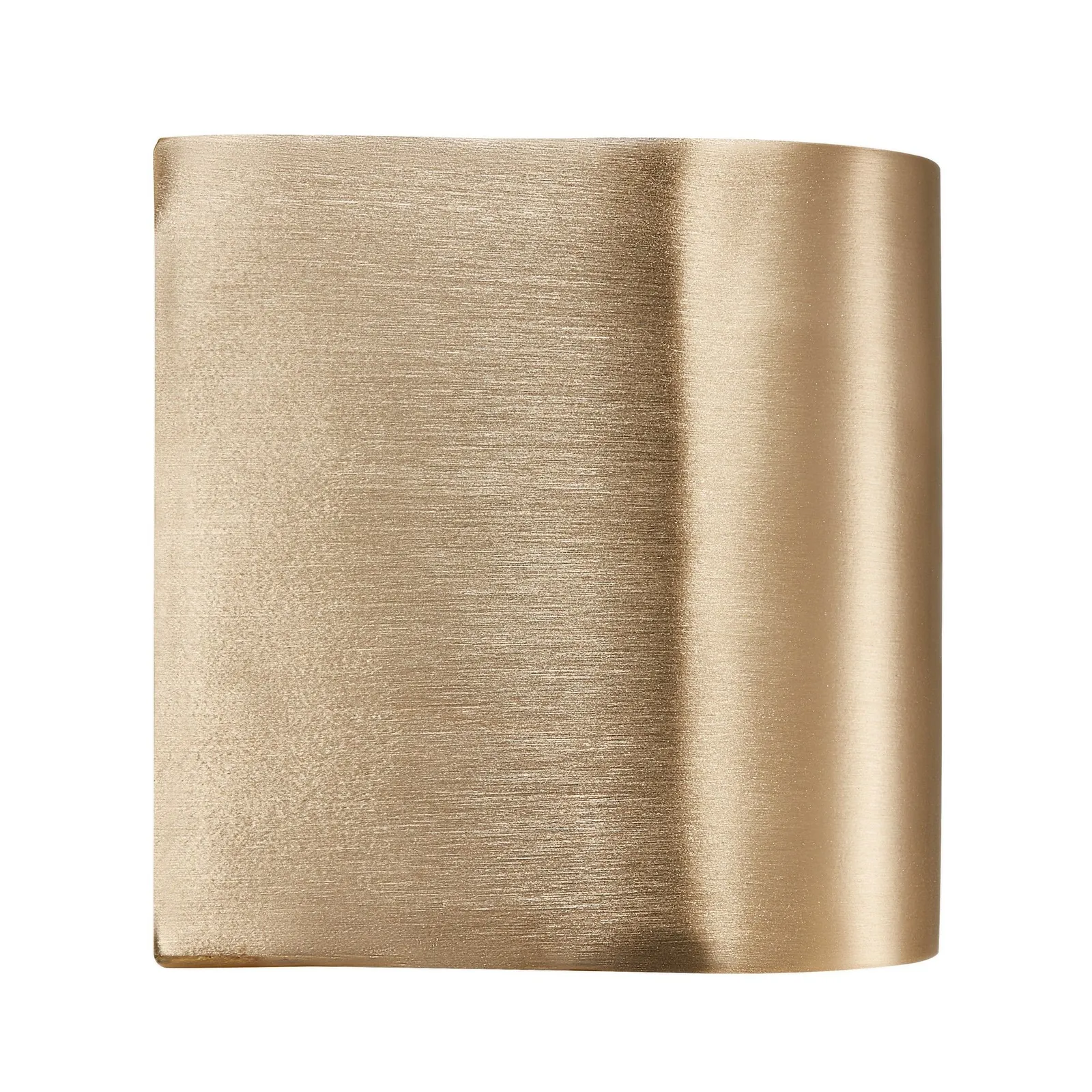 Nordlux Canto Outdoor Wall Light Brass Brass Garden LED IP44 3000k Mains in Gold 3