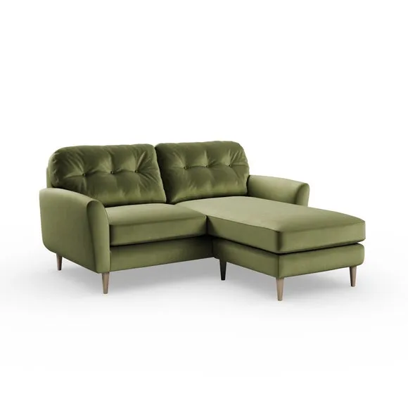 Sven Opulent Velvet Reversible Corner Chaise Sofa 6