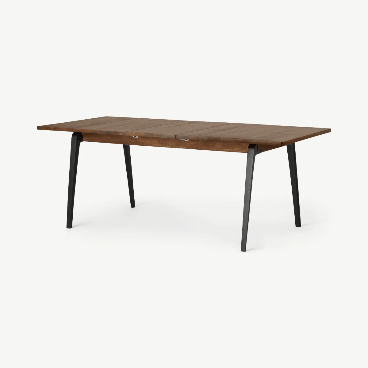 Lucien 6- 8 Seat Extending Dining Table, Dark Mango Wood