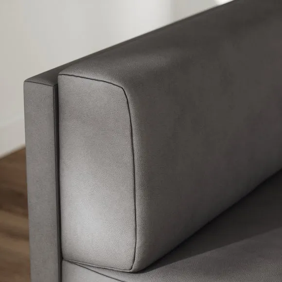 Mae Corner Dining Bench, Faux Leather 3