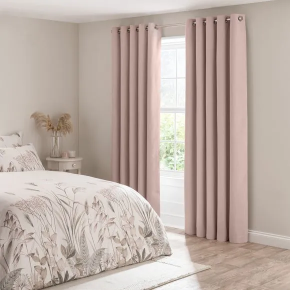 Calista Eyelet Curtains (Blackout Available) 2