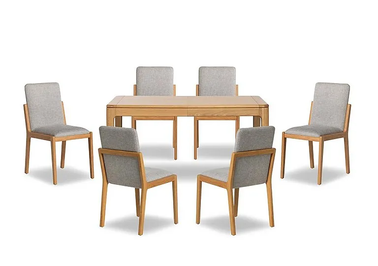 Maddison Extending Dining Table with 6 Chairs