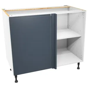Wickes Madison Marine Blue Corner Base Unit - 1000mm