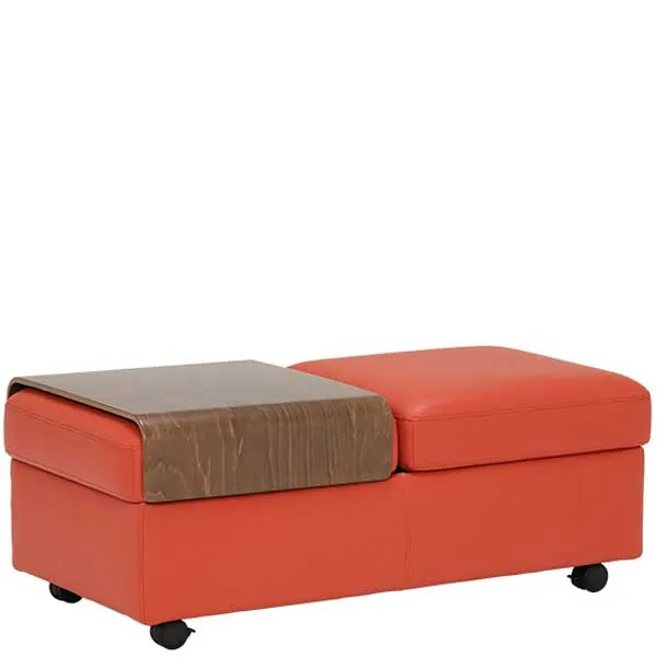 Ekornes Double Ottoman Choice of Leather
