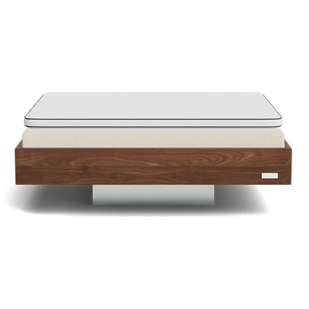 Carpe Diem Beds Hällsö Bed Set Super King Medium Lilla Mat Prestige Topper Walnut Loop Oyster 2