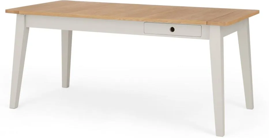 Ralph 6-8 Seat Extending Dining Table, Mushroom Grey