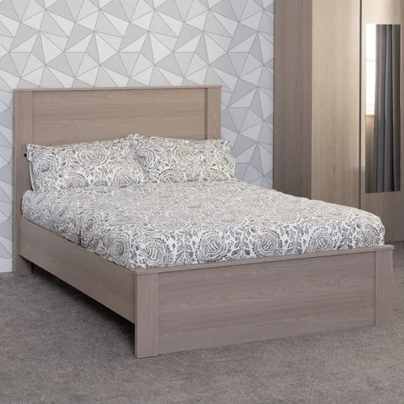 Paris Smoked Ash Effect Bed Frame