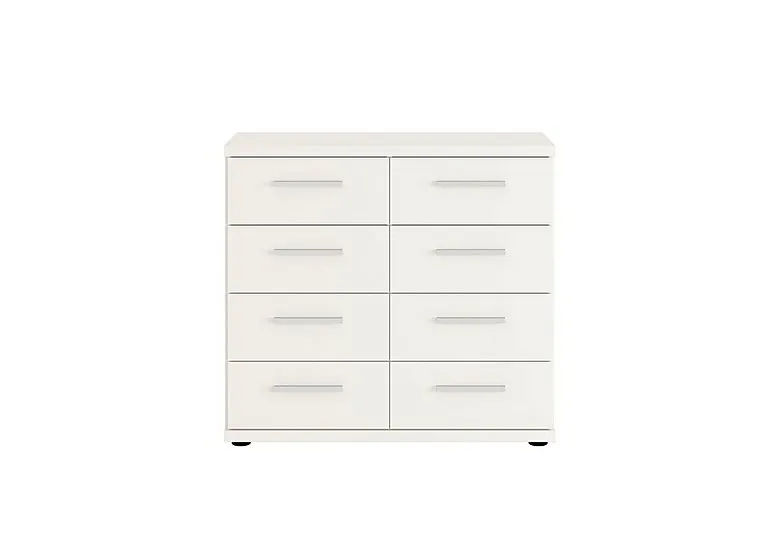 Kempton 8 Drawer Chest - White