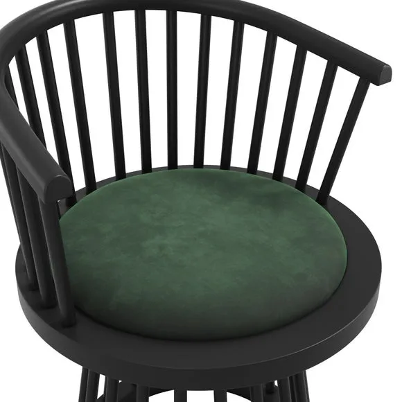 Return - LPD Lina Dining Chair, Green Velvet 6