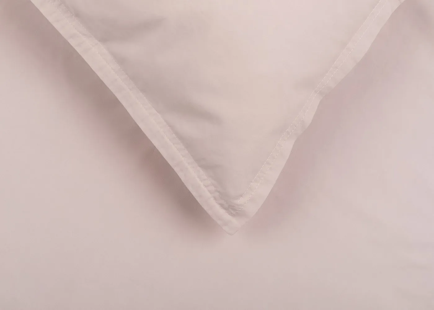 Heal's Washed Cotton Soft Blush Pillowcase