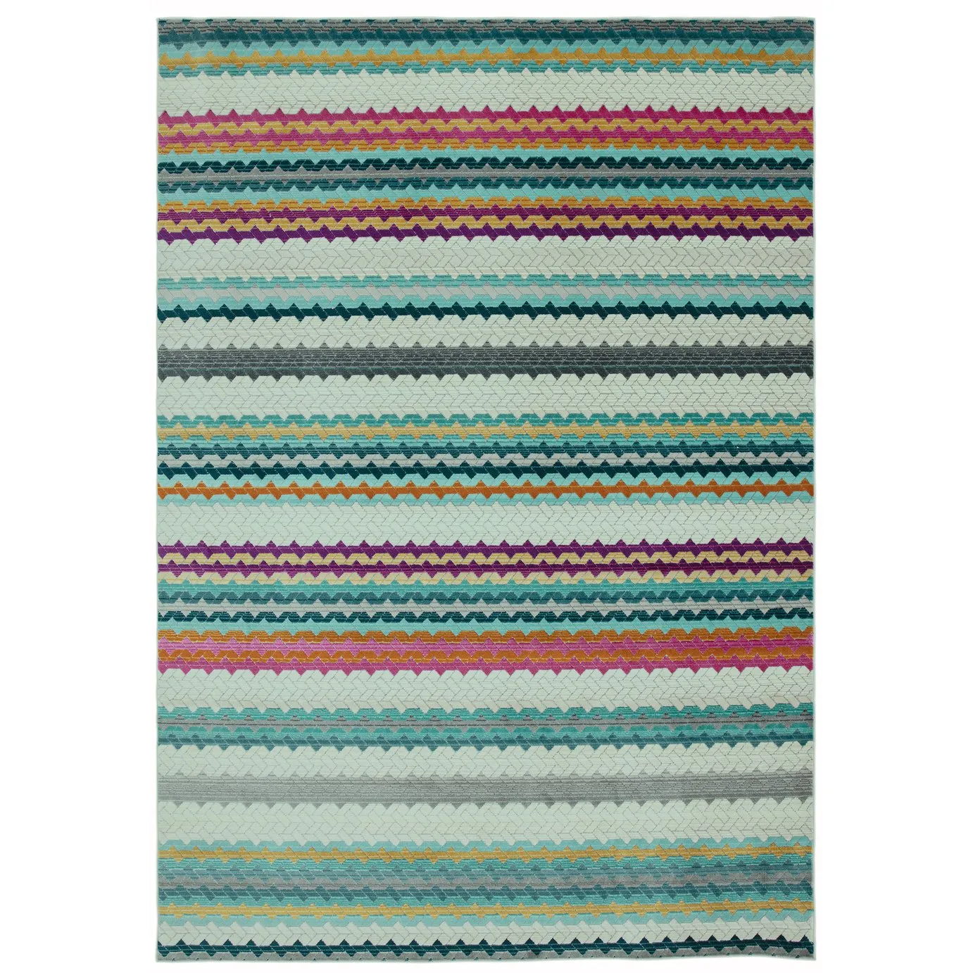 Asiatic Skye Striped Rectangle Rug - 160x240cm