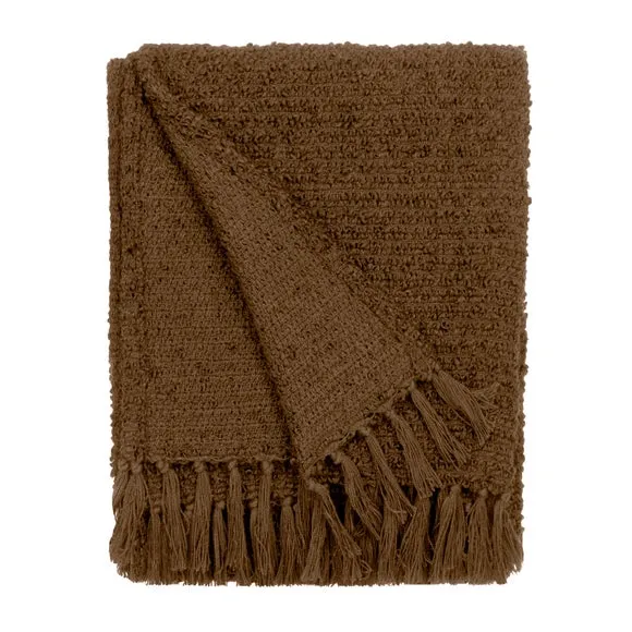 Yard Candar Cosy Woven Tassel Throw Blanket 4