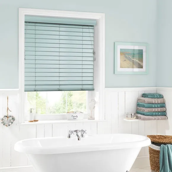 50mm Slats Blue Surf Venetian Blind 2