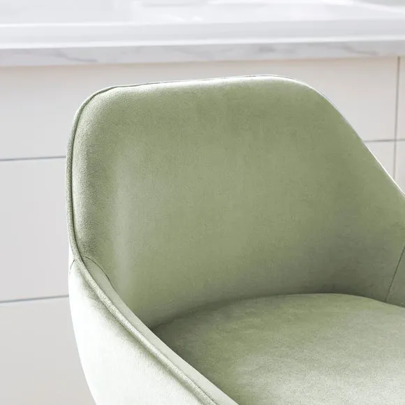 Radleigh Bar Stool, Velvet 3