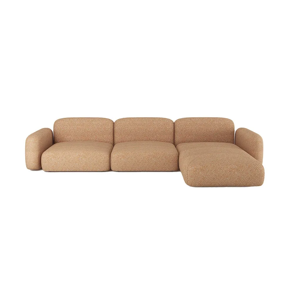 Paul Rogers Mollis Grande Sofa Terracotta 2