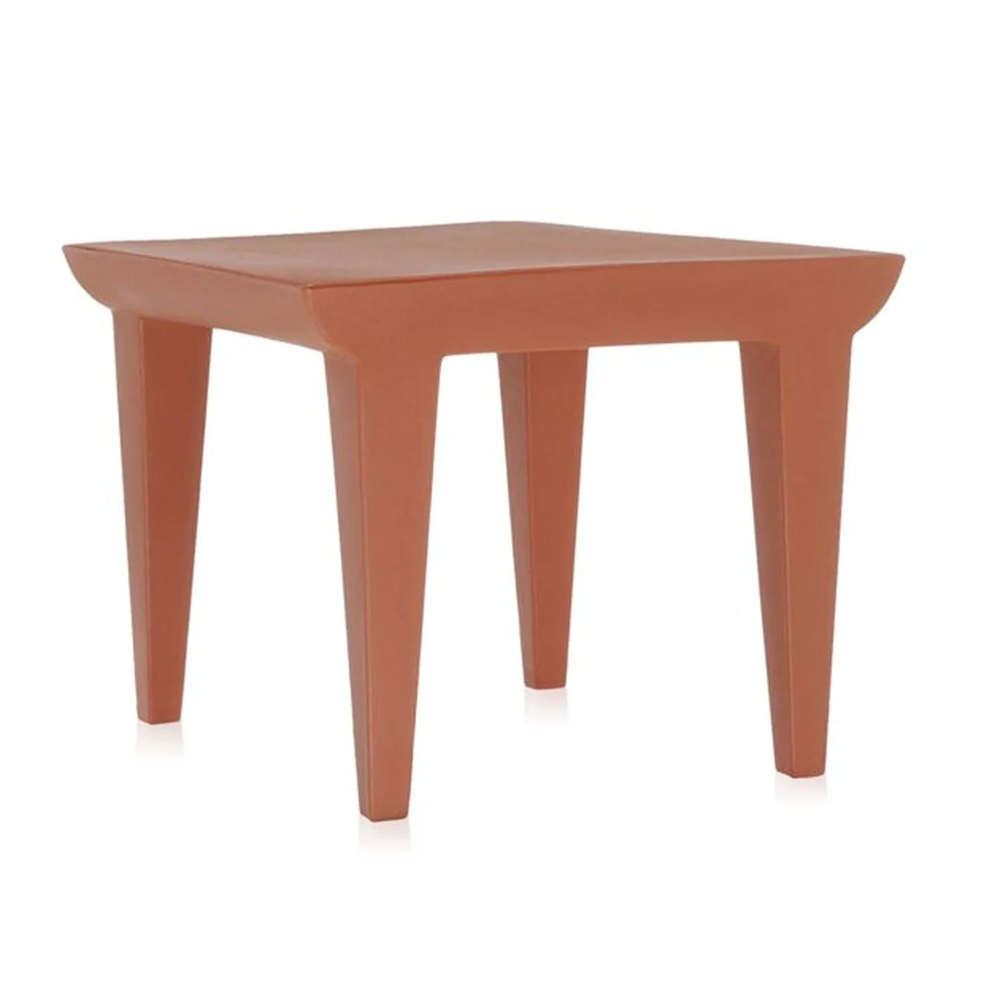 Kartell Bubble Club Outdoor Side Table Ochre 1