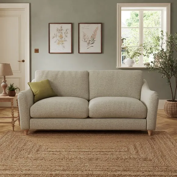 Hattie Basket Weave 3 Seater Sofa