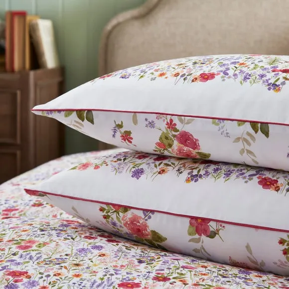 Dorma Modern Ditsy 300 Thread Count 100% Cotton Standard Pillowcase Pair 2