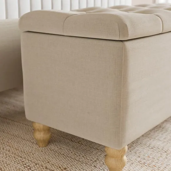 Arriana Woven End of Bed Storage Ottoman 4
