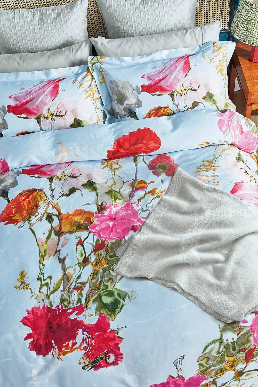 Ted Baker 'Floating Floral' Cotton Duvet Cover Set 4