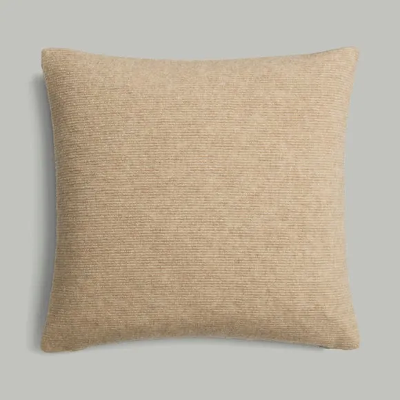 Flaxley Ribbed Square Cushion 3