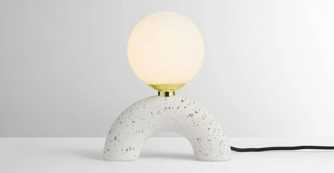 Eye Candy Table Lamp, Terrazzo