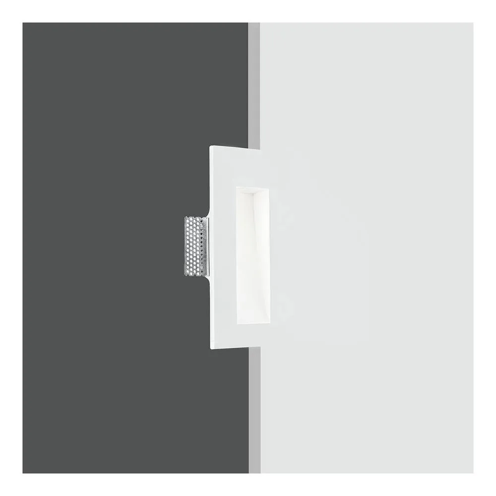 Netlighting ARIEL Recessed Wall Light White 11x24.5x5.5cm 2