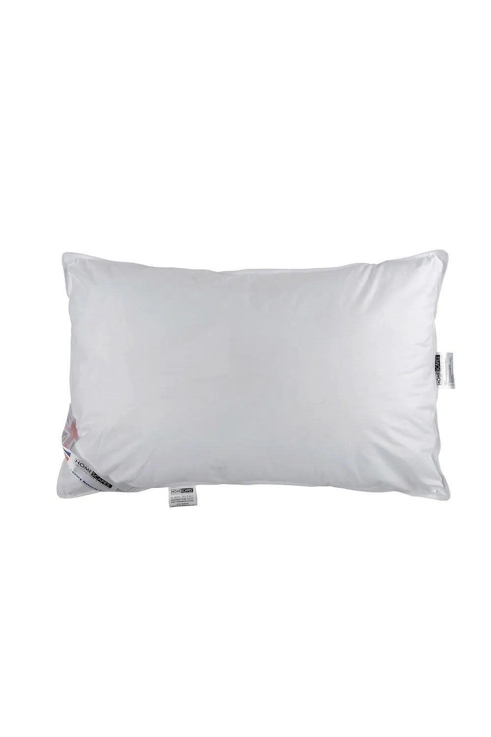 Homescapes Super Microfibre Camomile Pillow with Dried Camomile Insert in White 5