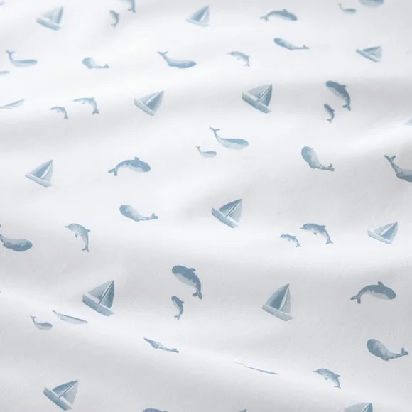By The Sea Organic Cotton Duvet Cover and Pillowcase Set 3