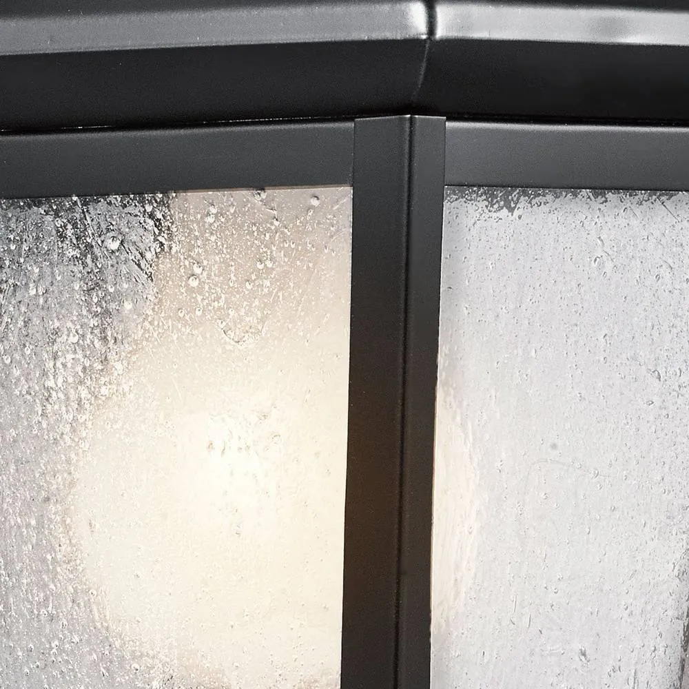 Netlighting Mount Vernon Small Wall Lantern Black IP44 4