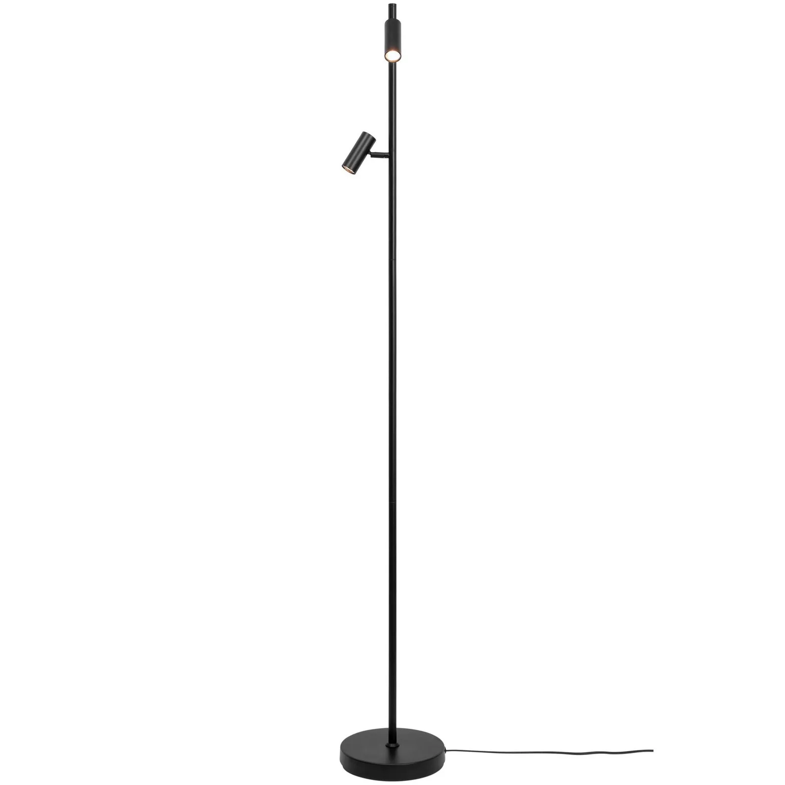 Nordlux Omari Floor Lamp Black Metal Livingroom LED Switch 2700k 2