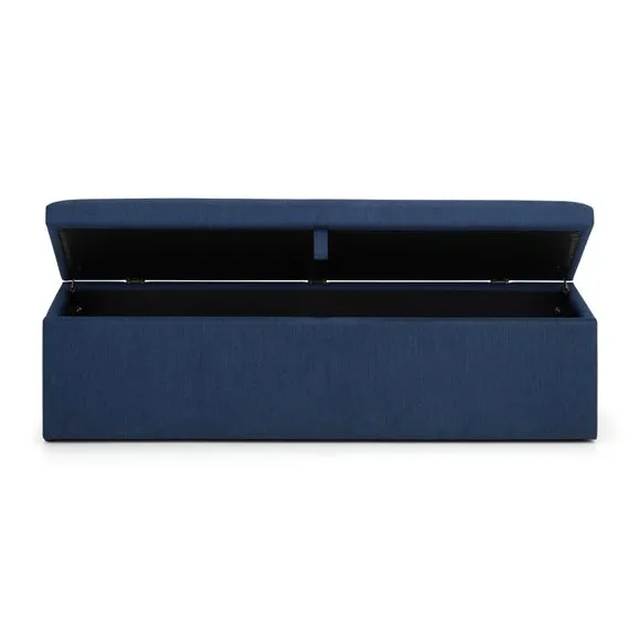 Sorrento Linen Ottoman 4