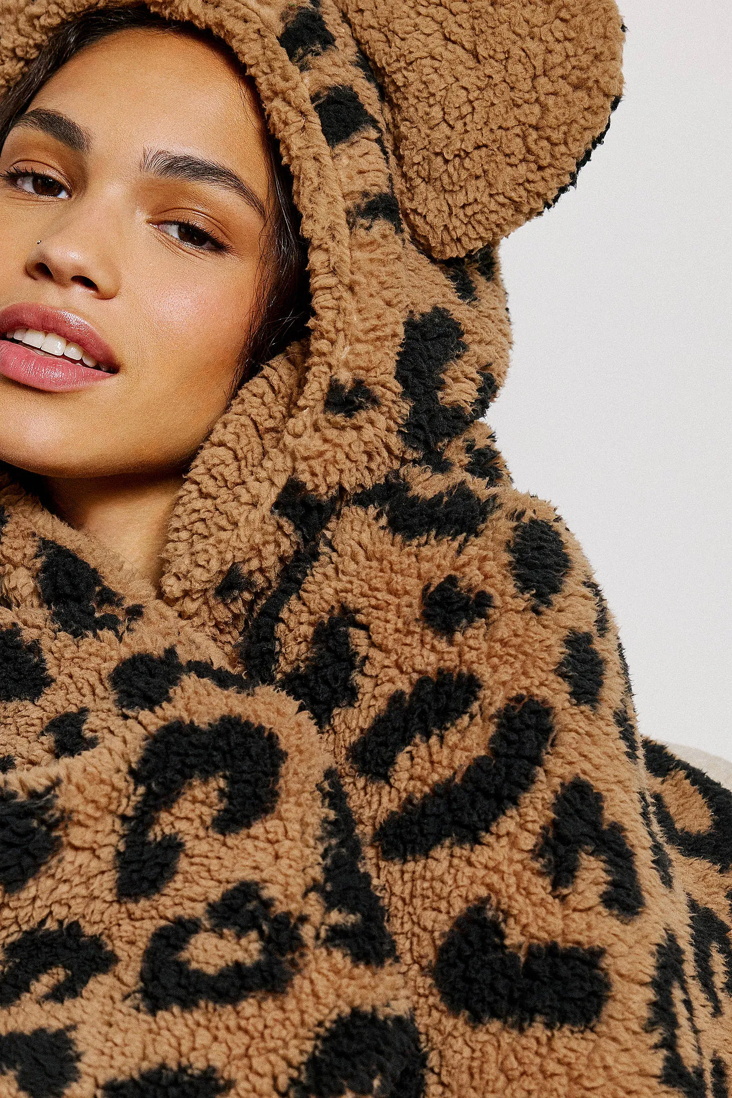 Leopard Ear Blanket - Neutral ALL 5
