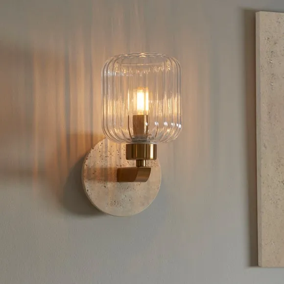 Vogue Tamara Ribbed Wall Light 2