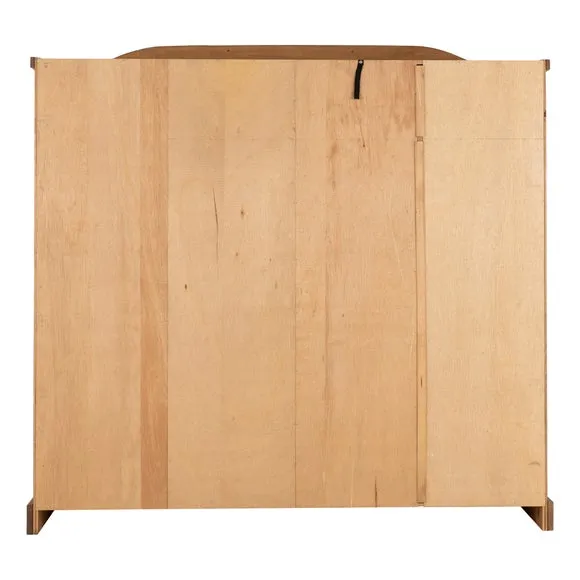 Corona 4 Door Wardrobe, Pine 6