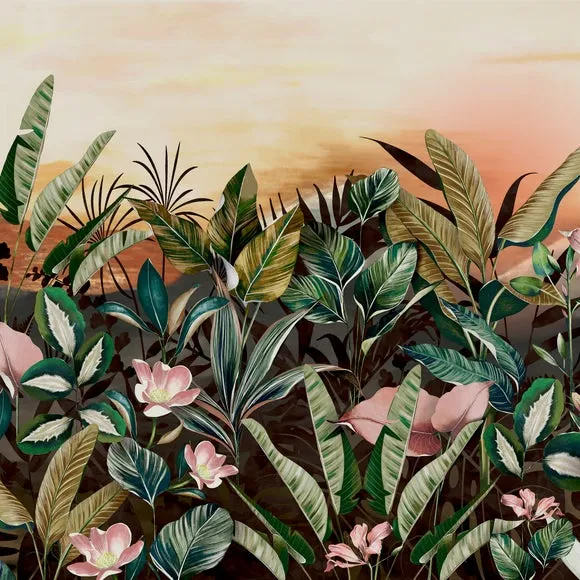 Vintage Jungle Wall Mural 5