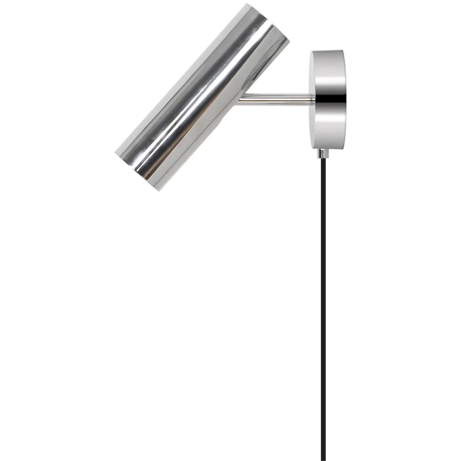 Nordlux Mib Wall Light Chrome Metal Bedroom GU10 Plug In/Mains in Silver 3