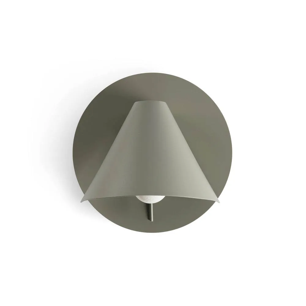 Netlighting Noon Reading Wall Light Moss grey Moss grey Shade E27