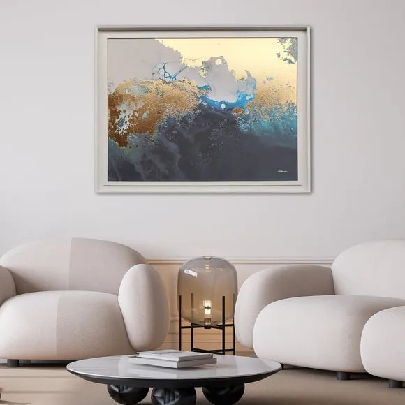 Ocean Deep by Petra Meikle De Vlas Framed Canvas